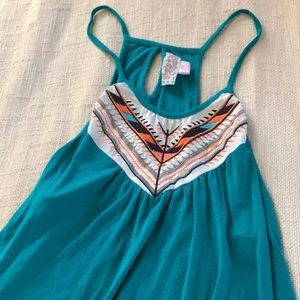 Pink cattlelac tank L